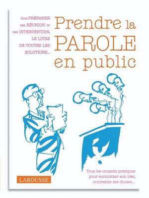 cover image of Prendre la parole en public.